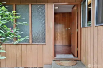 Front door...welcome home!