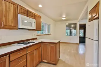 Guest house kitchen