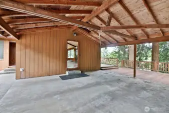 Over-sized carport