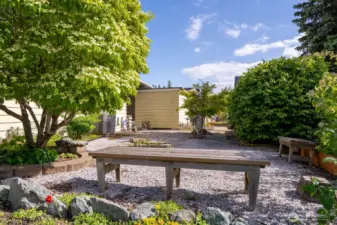 Relaxing backyard
