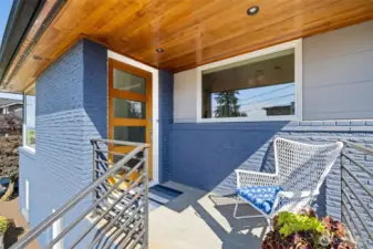 Welcome to this beautifully updated mid-century home! Enjoy a coffee on the covered front porch and watch the native birds in morning, and spectacular sunsets over the Olympic Mountains in the evening.