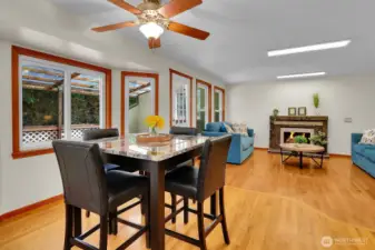 Eating Space & Family Room