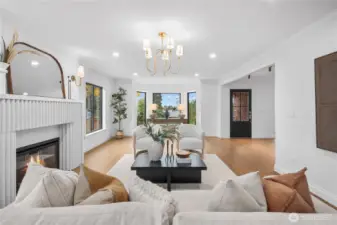 ...living room demonstrating its grand size - perfect for relaxing and entertaining! But wait, there's more...