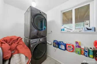 Utility room downstairs!