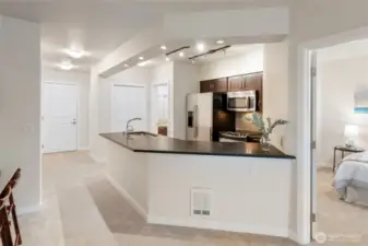 Any chef will love the fantastic kitchen - perfectly laid out for both everyday living and entertaining.