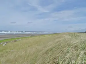 Northwest View of the Beach and Ocean (taken in 2022).
