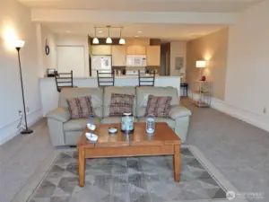 Open Great Room -- Furnished.