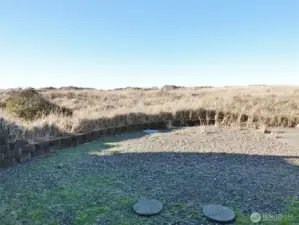 #N11 view from the Patio -- views of the backyard and the Dunes Area.