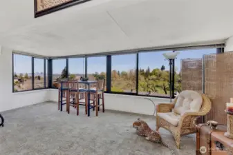 Up near the view windows (see view from those windows, photos 3 thru 8).