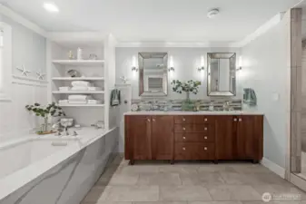 How about a soak in this 6' Kohler soaking tub?