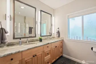 Completely Remodeled Guest Bath