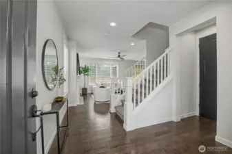 Spacious Front Entryway