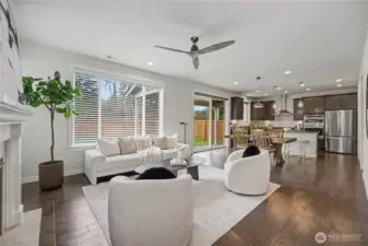 Kitchen/ Dining/ Main Living Space