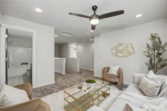 Upstairs Loft of Media Space