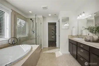 Tiled Primary Bathroom Suite