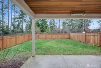 Radiant Heat in Covered Patio