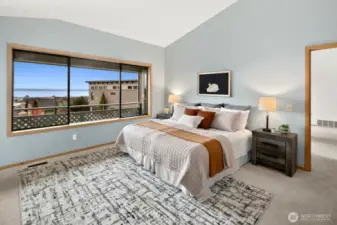 Primary bedroom suite