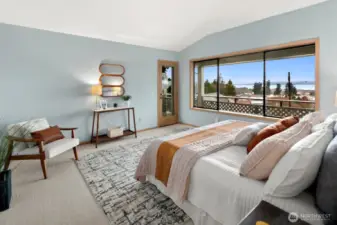 Enjoy access to fron tdeck