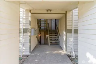 Unit 202 is on the second level.