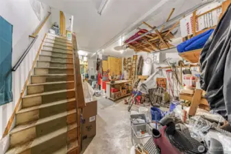 Back garage