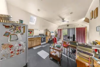 Apartment above garage