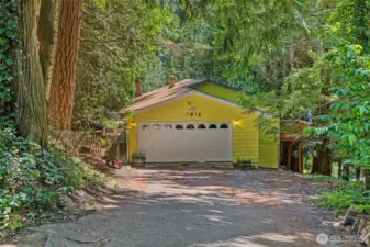 2 car garage.