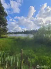 Lake Dolloff is a spring fed and pristine, natural lake, stocked yearly with fish.