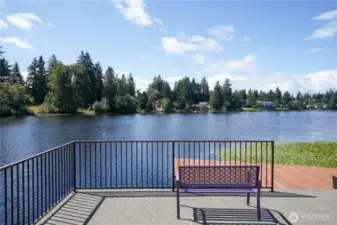 Another view of the dock
