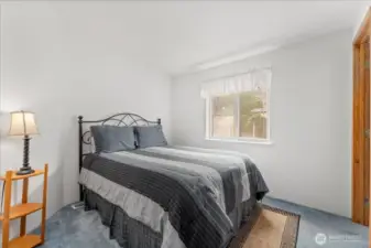 Open, light-filled second bedroom
