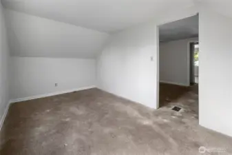 Upstairs bedroom. Another angle.