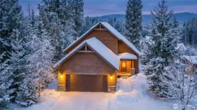 Truly a winter wonderland at Roslyn Ridge in January!