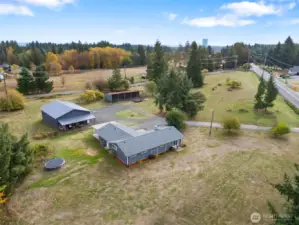 Expansive 7-acre property with room to roam.