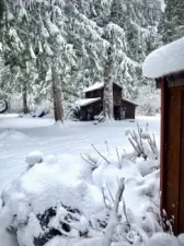 A winter wonderland.