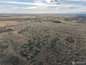 Photo is from the northeast corner, looking westward towards the southwest corner. No access from Road 10.8.