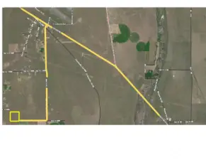 Directions are from Highway 282, south on Road A, right on Road 11.