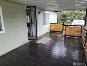 Covered Deck