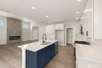 Photos of previously completed home. Actual colors and finishes will vary. Please see site agent for details.