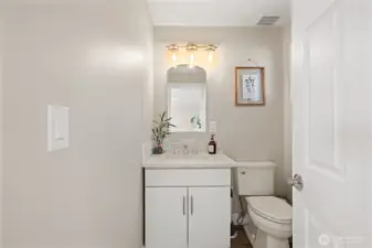 Upstairs Powder Room