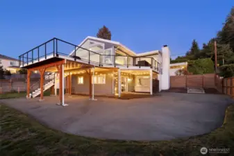 Plentiful gated parking