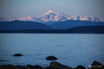 Mt Baker on the crossing to Decatur