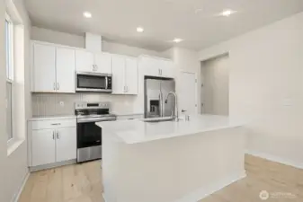 Full appliance package included *Representative picture