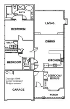 Builder reserves the right to make changes to plans & specifications without notice. Features vary by plan. Buyer to verify square footage.