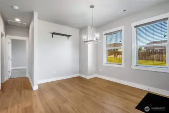 Roomy dining area!