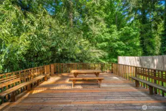 Lower deck is also huge with a lot more additional space for entertaining or play.