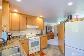 Notice the pantry cabinetry to the right of the photo
