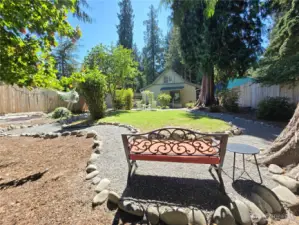 Fun and relaxing backyard