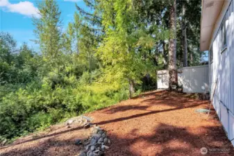 This home backs to a peaceful & private large greenbelt.