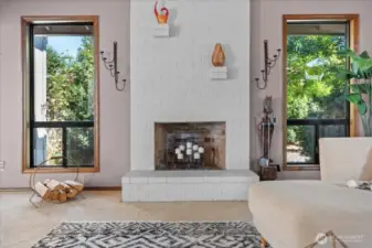 Wood Fireplace