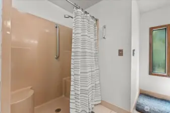 Double Walk in Shower