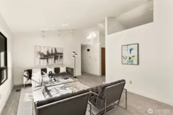 Two spacious separate living area